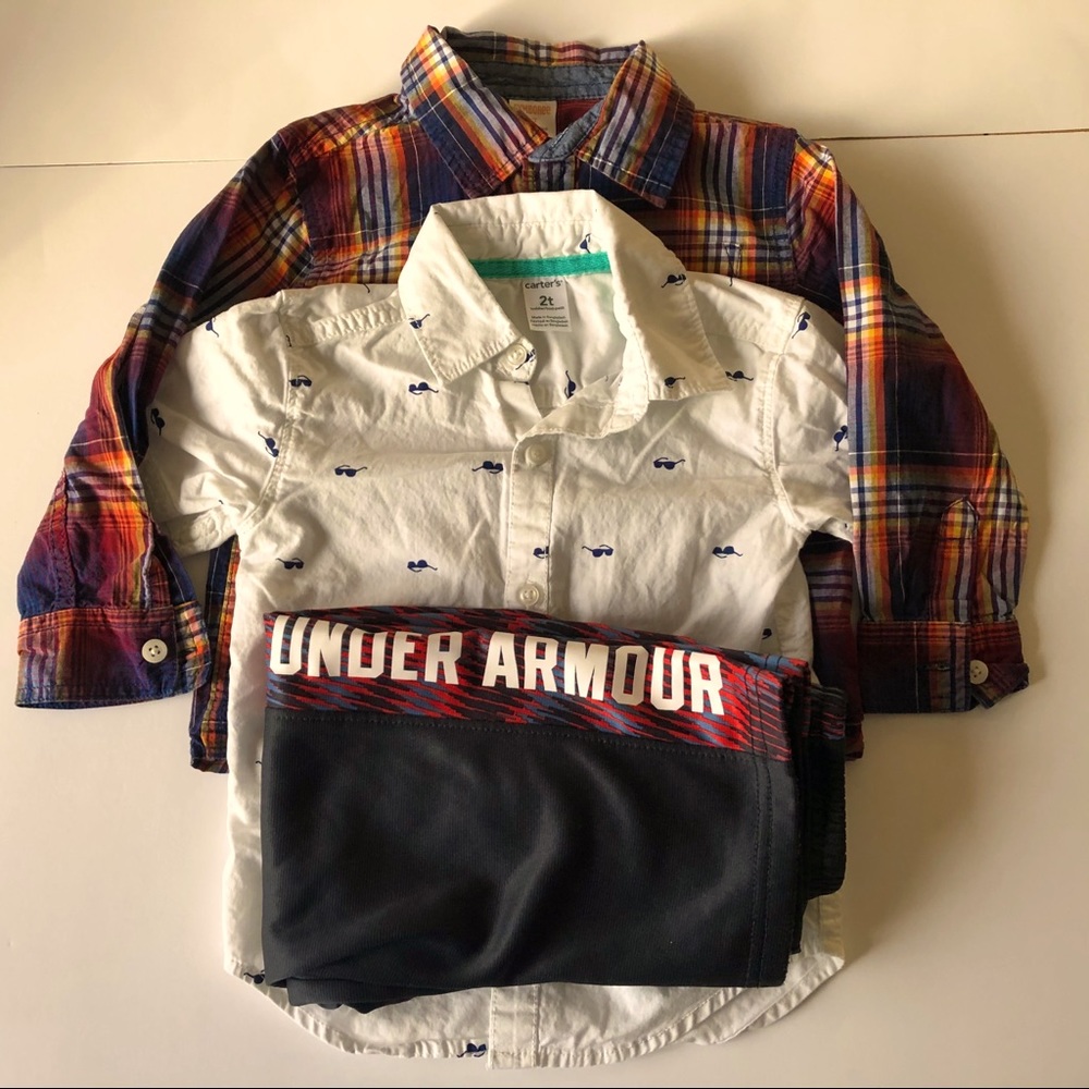 Under Armour, GAP Carter’s, Gymboree Bundle Size 2T